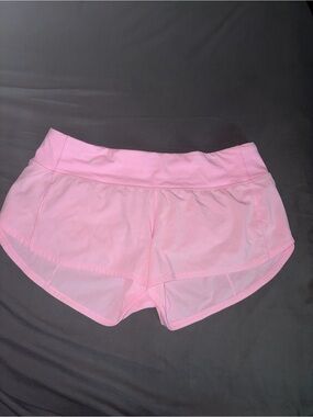 lululemon athletica Pink Run/Train Athletic Shorts